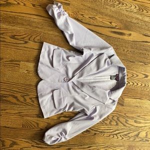 Lilac colored blazer girls size small